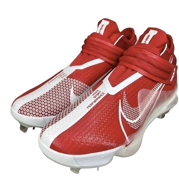Nike Force Zoom Mike Trout 7 Baseball Cleats Red CI3134-602 Men’s Size 11.5 New - Picture 8 of 10